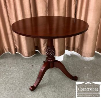 10047-2-EA Round Pedestal Tbl Pineapple