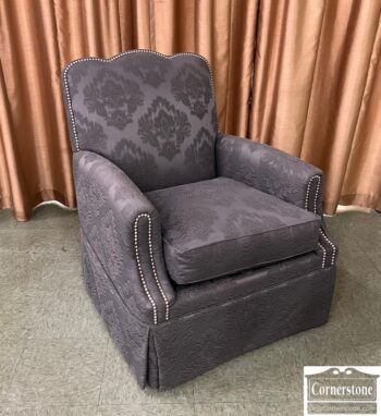 10167-1-A Rudin Gray Uph Chair