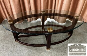 10282-1-Oval Coffee Table Glass Top