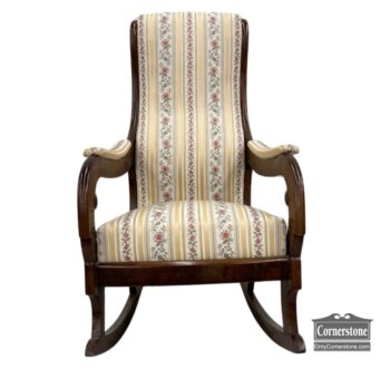 10399-1-Vintage Rocker with Upholstery