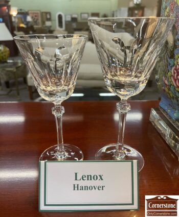11101-3-5-Lenox Hanover Water Gob Wine Glass