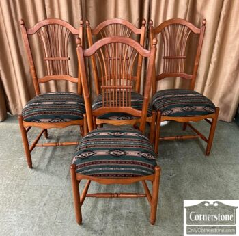 11384-1-Set of 4 Wheatback Side Chairs