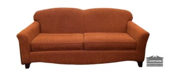 12115-3-Bassett 2 Cushion Red Sofa