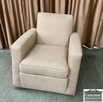 12279-1-Hickory Chair Swivel Chair Beige