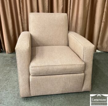 12279-2-Hickory Chair Swivel Chair Beige