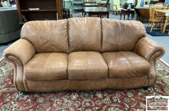 12352-3-Robinson and Robinson Leather Sofa