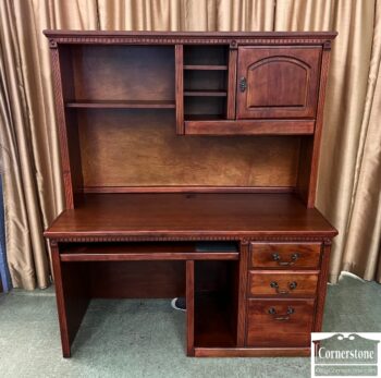 12450-3-Cherry Office Desk with Top