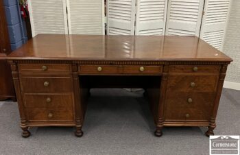 12490-1-Executive Desk with Glass Top