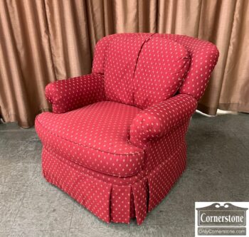 12635-7-Pearson Red Uph Club Chair