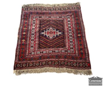 12653-3-Wool Hand Knotted Square Area Rug