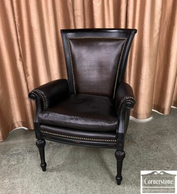 12695-1-Arhaus Leather Chair