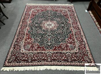 12833-2-Wool Hand Knotted Room Size Rug