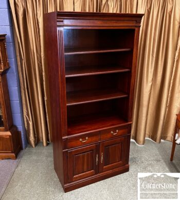 12862-28-Tall Open Bookcase