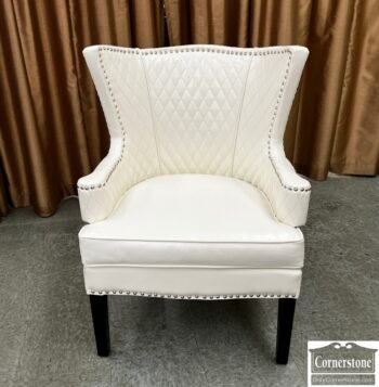 12862-33-White Vinyl Chair