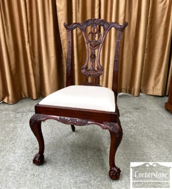 12862-6-Maitland Smith 8 Chippendale Chairs