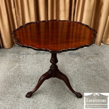 13001-1-Baker Pie Crust Accent Table