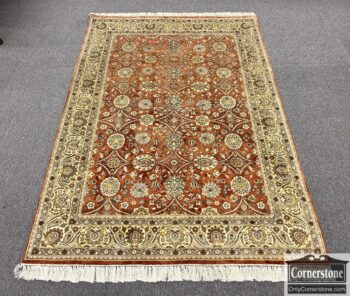 13168-1-Wool Hand Knotted Rug