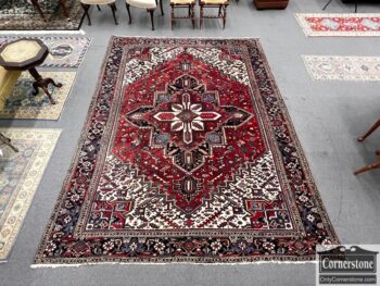 13351-1-Wool Hand Knotted Rug