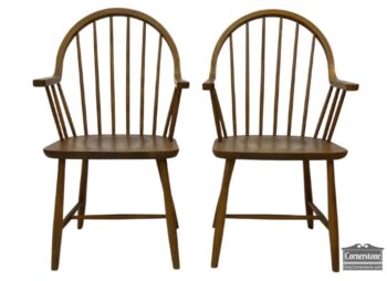 13517-1-Pair of Teak Dining Chairs