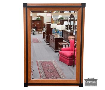 13517-2-Contemporary Wood Frame Mirror