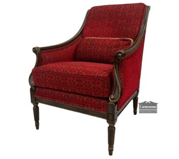 13560-4-Wesley Hall Exp Wood Accent Chair