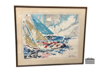 13973-3-Leroy Nieman Americas Cup Poster