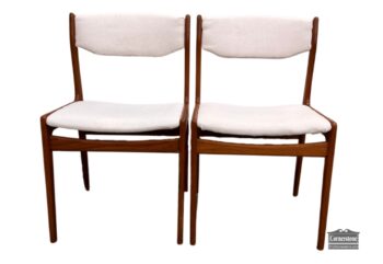 14042-2-Pair of Danish Modern Teak Chairs