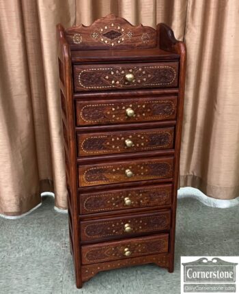 5000-1148-Lingerie Style Inlaid Chest