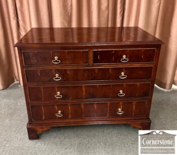 5000-1318-Inlaid Burled Wood Bachelor's Chest