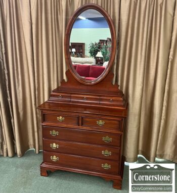 5000-1342-Lexington Dresser w Oval Mirror