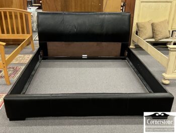 5001-2805-Mitch Gold Bob Williams K Leather Bed