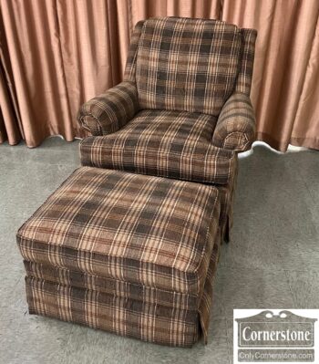 5001-3003-Smith Bros Chair and Ottoman