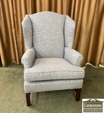 5005-1067-Blue Wing Chair
