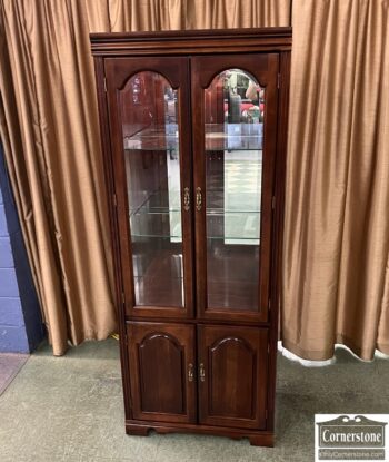 5005-1151-Broyhill Tall Display Cabinet