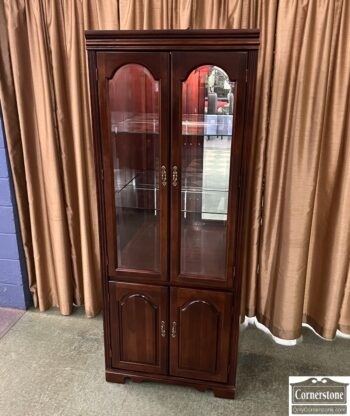 5005-1152-Broyhill Tall Display Cabinet