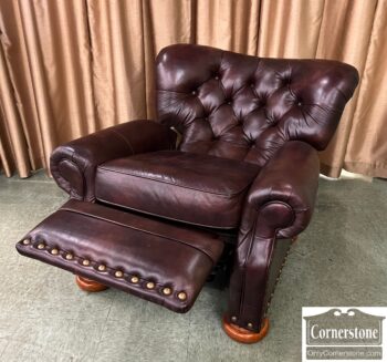5005-1305-Lazy Boy Leather Recliner
