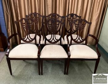 5005-1395-Set of 6 Henredon Dining Chairs