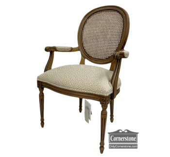 5005-1581-NEW PIC-EA Oval Cane Back Accent Chair