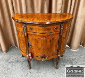 5005-1663-French Serpentine Hall Cabinet