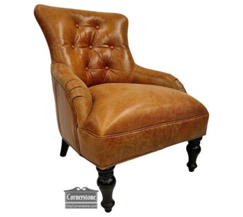 5005-1706-From SuCasa Leather Tufted Back Chair