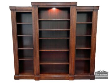 5005-1748-Hooker 3 Part Bookcase