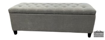 5005-1771-Gray Storage Ottoman