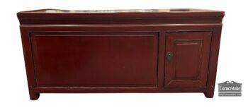 5005-1794-Red Asian Blanket Box