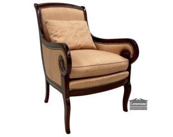 5005-1813-Hickory Chair Exp Wood Accent Chair