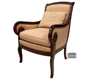 5005-1814-Hickory Chair Exp Wood Accent Chair