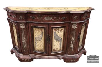 5005-1862-Paint Decorated Credenza