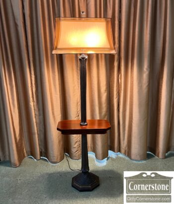 5005-19-Floor Lamp with Shelf