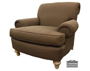 5005-1906-Brown Uph Accent Chair