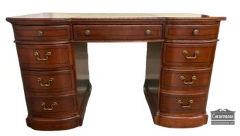 5005-1955-Hekman Leather Top Desk