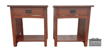 5005-2013-Pair of Mission Style Nightstands exp